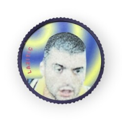 Eski Bakkal - 1990s Maç Taso ''Lazıtc '' AOB5538 - Gökçekoleksiyon