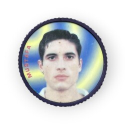 Eski Bakkal - 1990s Maç Taso '' Mustafa '' AOB5542 - Gökçekoleksiyon