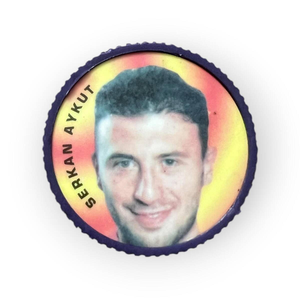 Eski Bakkal - 1990s Maç Taso ''Serkan Aykut' AOB5523 - 3