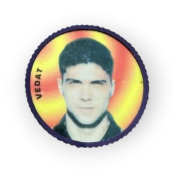 Eski Bakkal - 1990s Maç Taso ''Vedat'' AOB5511 - 3