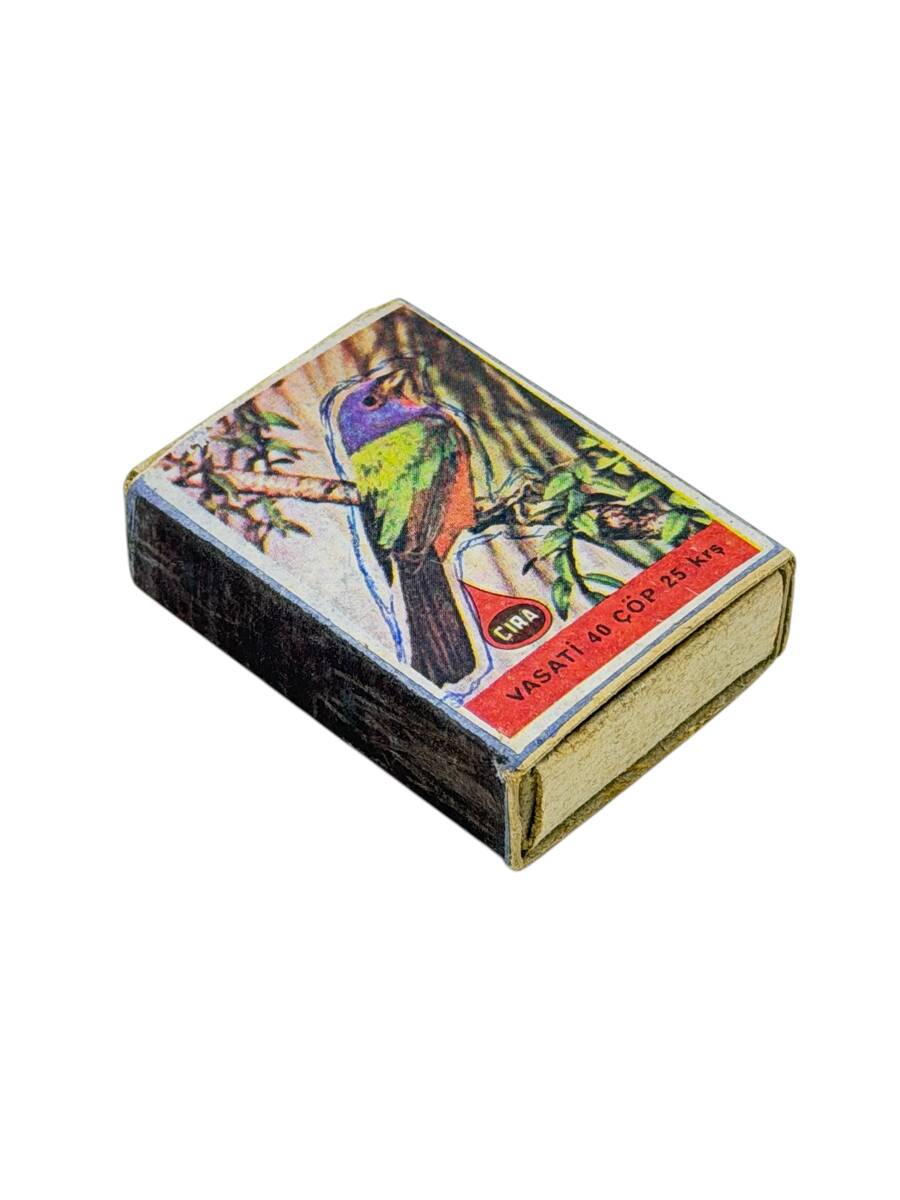 Eski Bakkal - Çıra Boş Kibrit Kutusu AOB5499 - 1