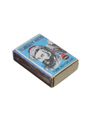 Eski Bakkal - Çıra Turgut Reis Görselli Boş Kibrit Kutusu AOB5507 - Gökçekoleksiyon