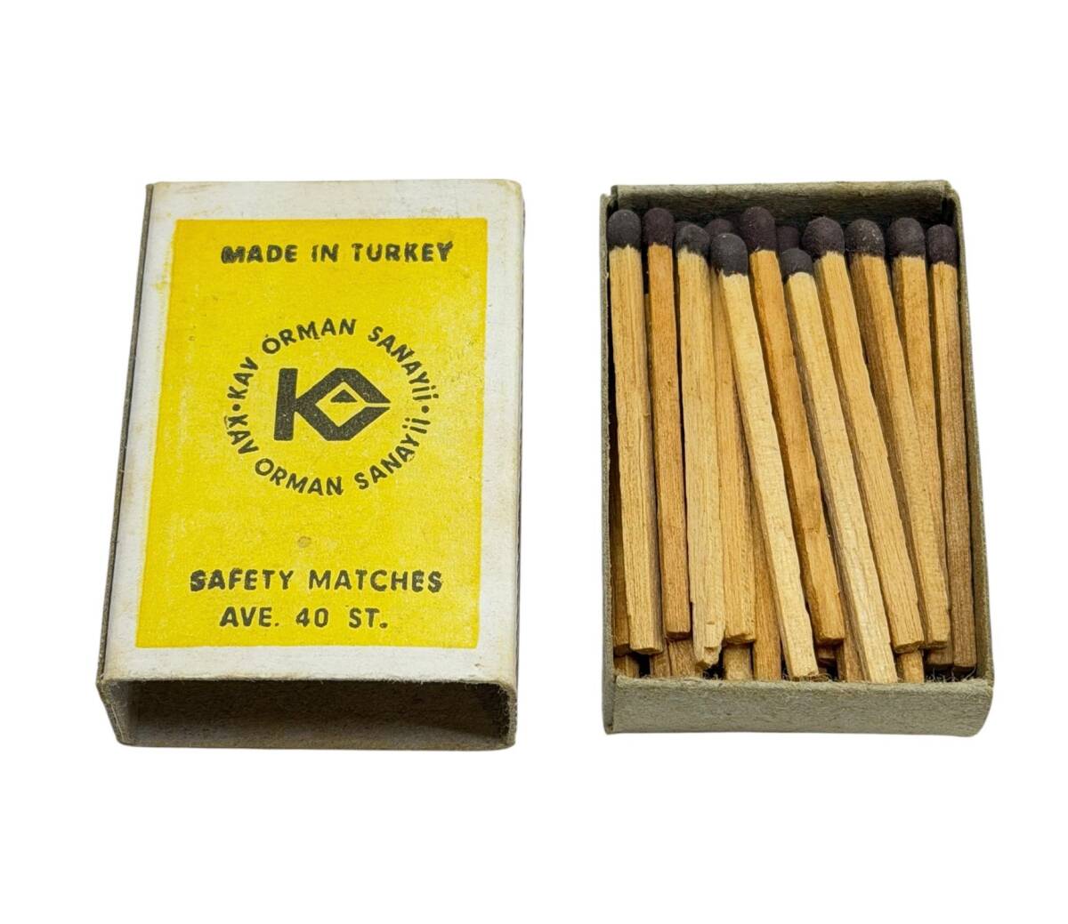 Eski Bakkal - Kav Orman Sanayii Dolu Paket Kibrit AOB5310 - 2