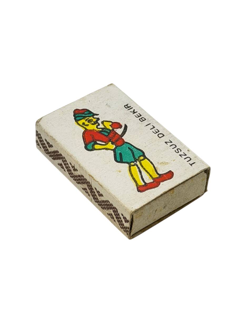 Eski Bakkal - Kav Orman Sanayii Tuzsuz Deli Bekir Görselli Boş Kibrit Kutusu AOB5486 - 1