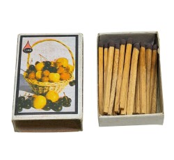 Eski Bakkal - Malazlar Çıra Dolu Paket Kibrit AOB5301 - 2