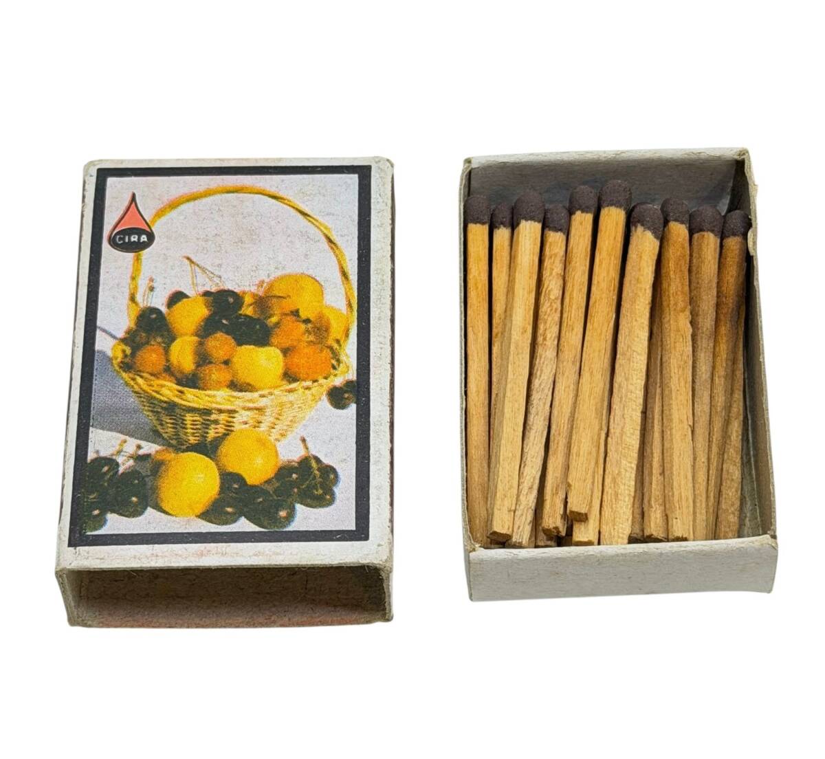 Eski Bakkal - Malazlar Çıra Dolu Paket Kibrit AOB5301 - 2