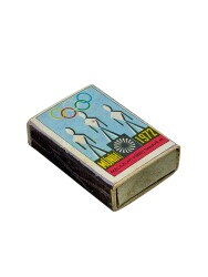 Eski Bakkal - Malazlar Münih 1972 Görselli Boş Kibrit Kutusu AOB5497 - Gökçekoleksiyon