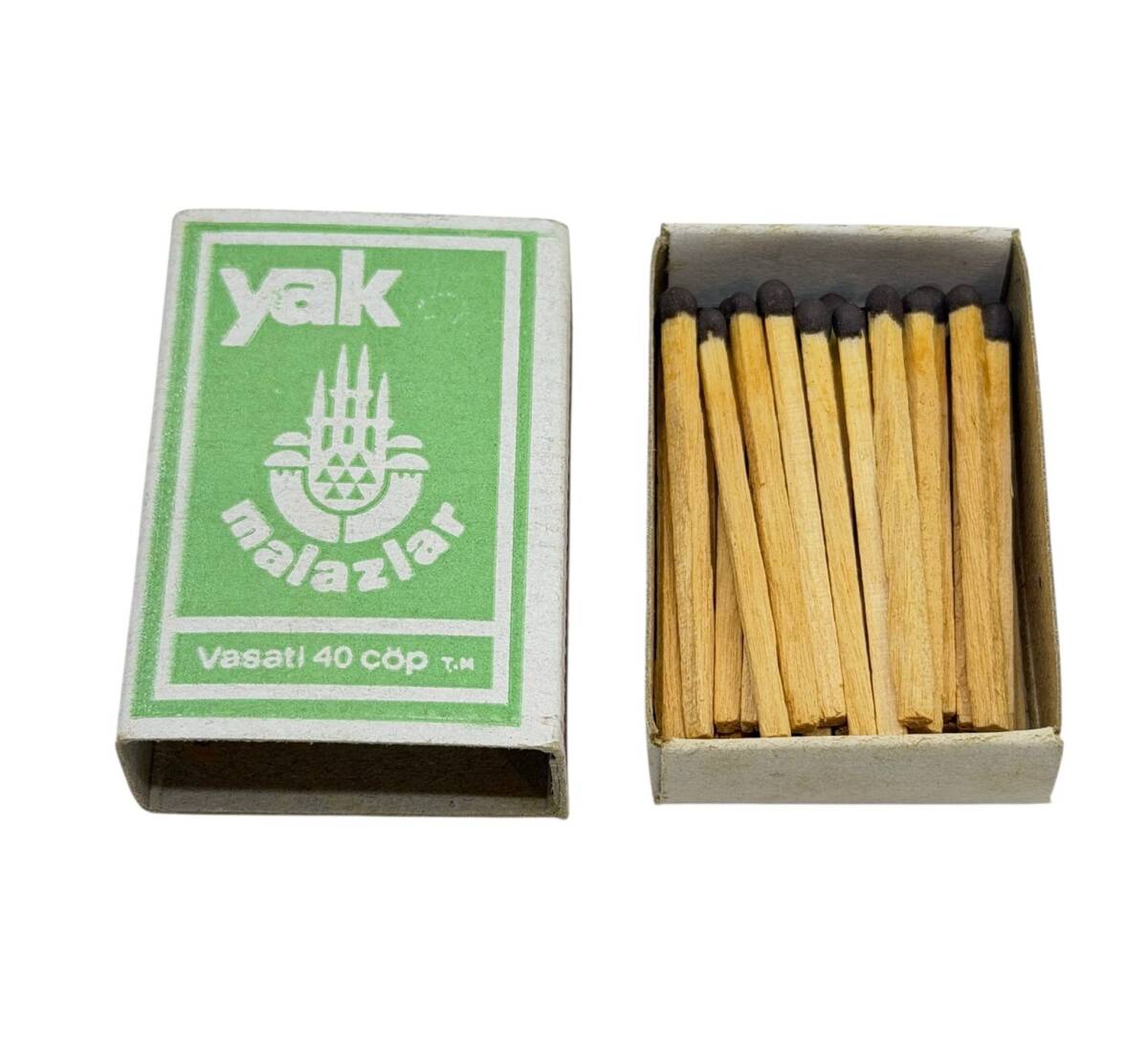 Eski Bakkal - Malazlar Yak Dolu Paket Kibrit AOB5302 - 2