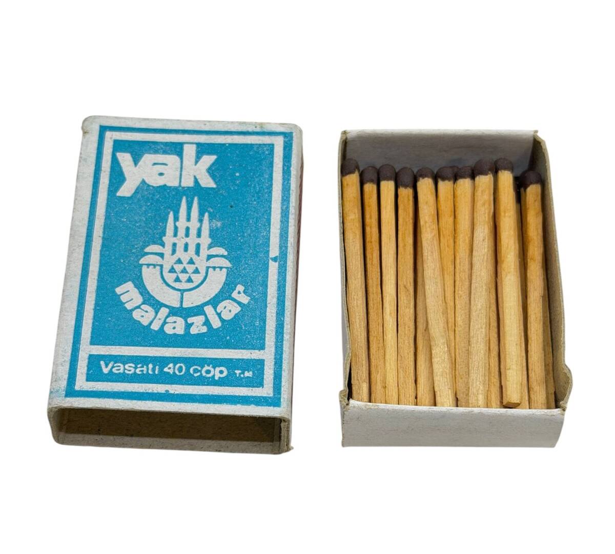 Eski Bakkal - Malazlar Yak Dolu Paket Kibrit AOB5303 - 2