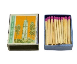 Eski Bakkal - Tekel - Bursa Saat Kulesi Dolu Paket Kibrit AOB5291 - 2