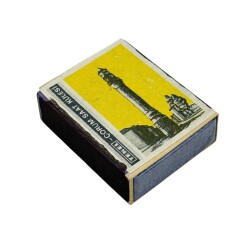 Eski Bakkal - Tekel - Çorum Saat Kulesi Dolu Paket Kibrit AOB5294 - 1