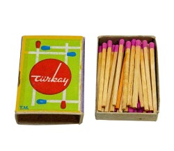 Eski Bakkal - Türkay Dolu Paket Kibrit AOB5312 - 2