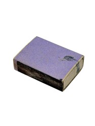 Eski Bakkal - Türkay Eski Bir Subay Görselli Boş Kibrit Kutusu AOB5505 - 2