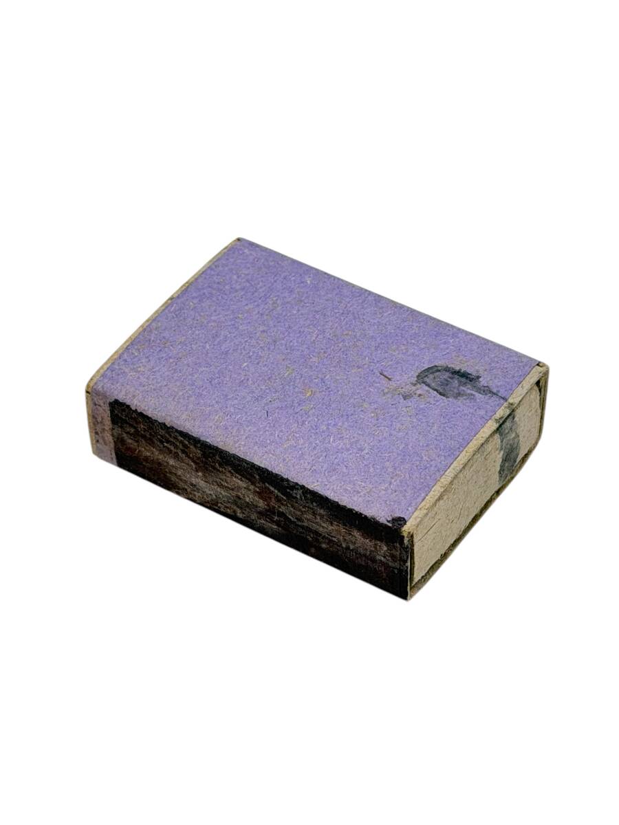 Eski Bakkal - Türkay Eski Bir Subay Görselli Boş Kibrit Kutusu AOB5505 - 2