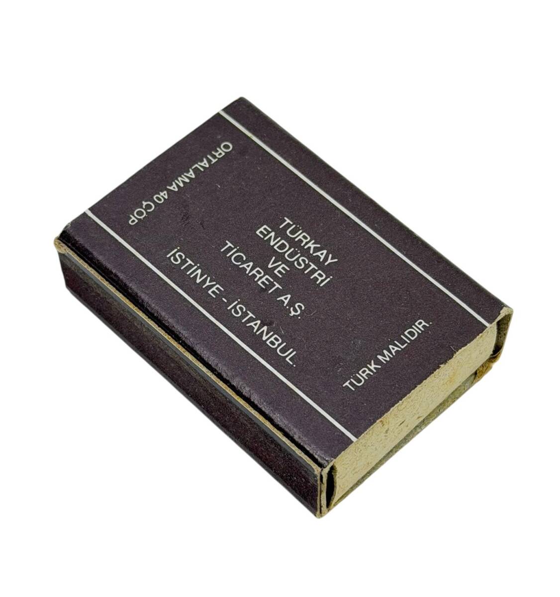 Eski Bakkal - Türkay (İstinye-İstanbul) Dolu Paket Kibrit AOB5311 - 3