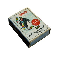 Eski Bakkal - Türkay İzmir Enternasyonal Fuarı Boş Kibrit Kutusu AOB5314 - 3