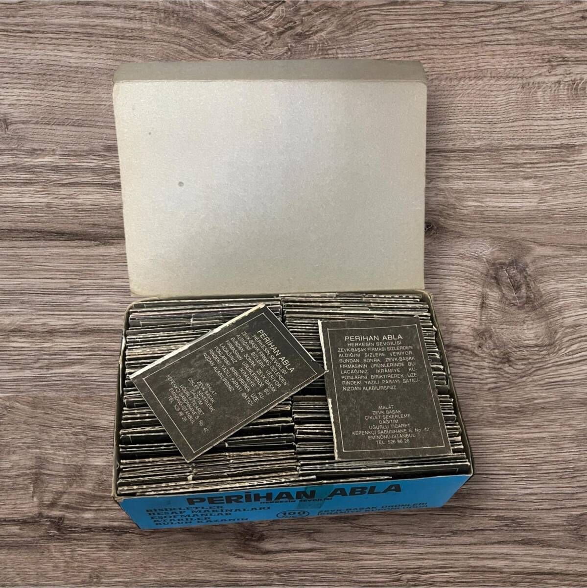 Eski Bakkaliye - 1980's PERİHAN ABLA SÜPRİZ HEDİYELİ OYUN KARTLARI #OYN201 - 3