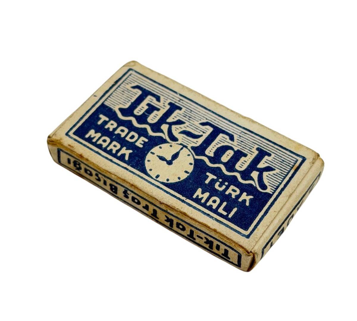 Eski Bakkaliye - 1980's Türk Malı Tık-Tak Traş Bıçağı AOB5331 - 2