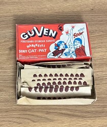 Eski Bakkaliye - GÜVEN Hareketli Şerit Çata-Pat Çatapat Dolu Kutu #BAK94 - 6