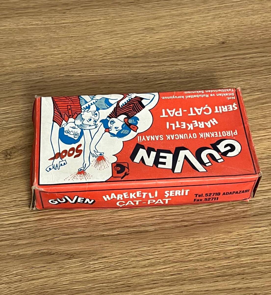 Eski Bakkaliye - GÜVEN Hareketli Şerit Çata-Pat Çatapat Dolu Kutu #BAK94 - 4