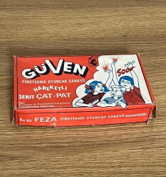 Eski Bakkaliye - GÜVEN Hareketli Şerit Çata-Pat Çatapat Dolu Kutu #BAK94 - 7