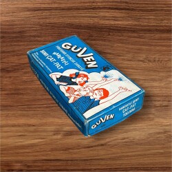 Eski Bakkaliye - GÜVEN Hareketli Şerit Çata-Pat Dolu Kutu #BAK73 (N) - 4