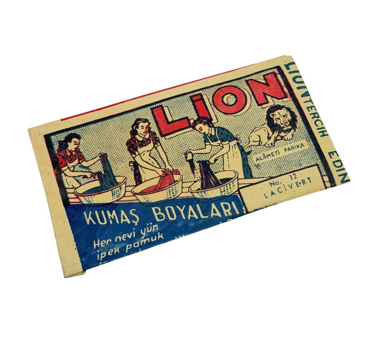 Eski Bakkaliye - LION Kumaş Boyaları – Lacivert No:12 AOB5328 - 1
