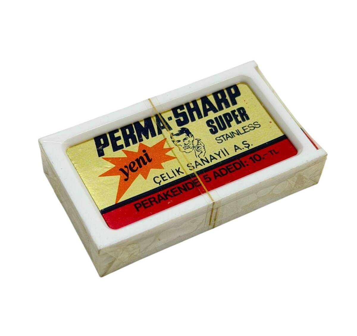 Eski Bakkaliye - PERMA-SHARP Super Stainless Jilet 5’li Paket AOB5332 - 1