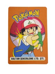 Eski Bakkaliye - Sultan Sakızı Pokemon Oyun Kartı Karakter POLIWAG No : 13 Çil AOB5560 - 2