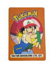 Eski Bakkaliye - Sultan Sakızı Pokemon Oyun Kartı Karakter SQUIRTLE No : 14 Çil AOB5566 - 2