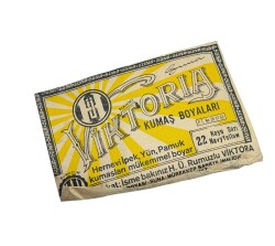Eski Bakkaliye - Viktoria Kumaş Boyası Koyu Sarı No:22 | Patent 266793 AOB5324 - 3