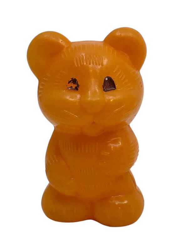  Eski Dönem 1980s Rus (SSCB) Plâstik Oyuncak Panda AOB4766 - 1