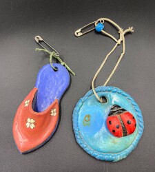 Eski Dönem Askı Süsü (Alçı) AOB3281 (N) - Gökçekoleksiyon