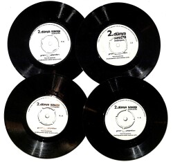 Eski Dönem Plak Lotu, Dekorluk Plak (Düşük Kondisyon - 4 Adet - Dünya Savaşı Ansiklopedisi Seti) PLK26582 - Gökçekoleksiyon