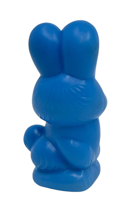  Eski Dönem 1980s Rus (SSCB) Plâstik Oyuncak Tavşan AOB4764 - 2