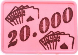 Eski Kumarhane Poker Fişi JTF729 - Gökçekoleksiyon