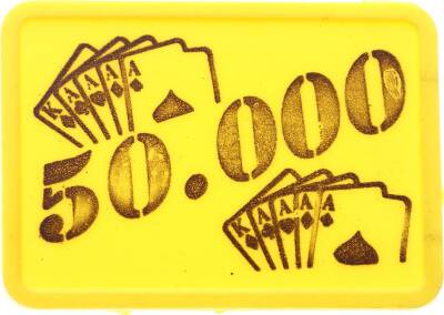 Eski Kumarhane Poker Fişi JTF730 - 1