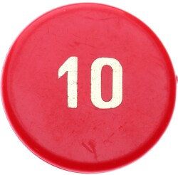 Eski Kumarhane Poker Fişi JTF739 - Gökçekoleksiyon