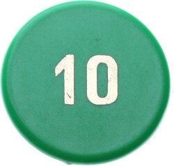 Eski Kumarhane Poker Fişi JTF740 - Gökçekoleksiyon