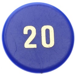 Eski Kumarhane Poker Fişi JTF741 - Gökçekoleksiyon