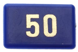 Eski Kumarhane Poker Fişi JTF749 - Gökçekoleksiyon