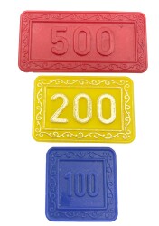 Eski Kumarhane Poker Fişi Takım JTF758 - Gökçekoleksiyon