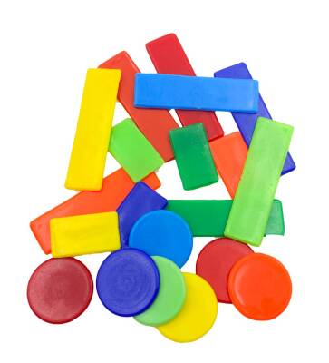 Eski Kumarhane Poker Fişleri Lotu JTF761 - 1