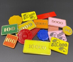 Eski Kumarhane Poker ve Rulet Fişleri AOB3314 - Gökçekoleksiyon