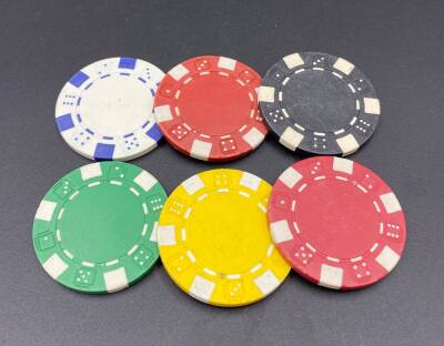 Eski Kumarhane Poker ve Rulet Fişleri AOB3316 - 1