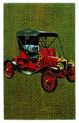 Eski Model Araba Kartpostal KRT9499 - 1