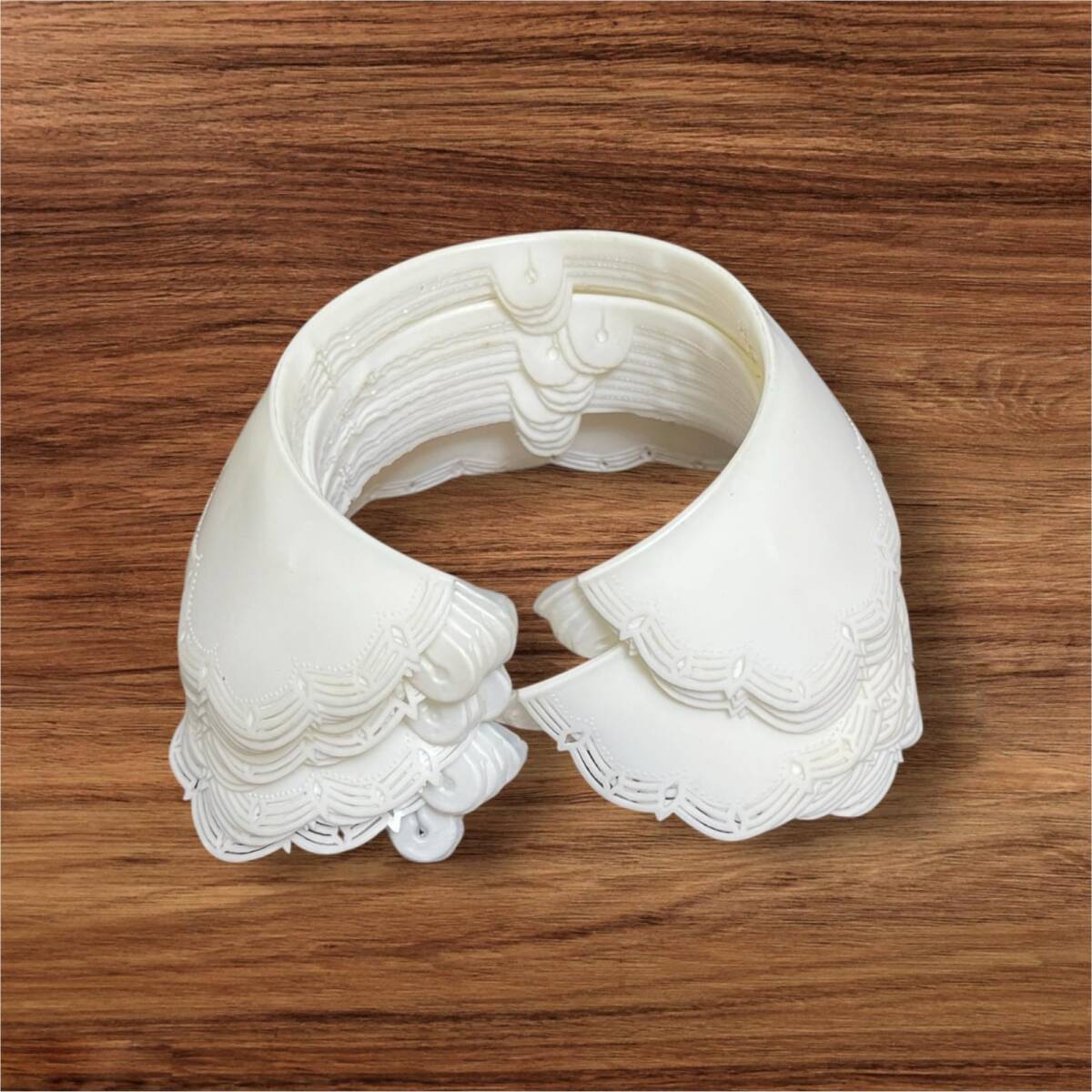 Eski Öğrenci Plastik Yakalık Kullanılmamış -70 Ler #SKZ295 (N) - 3