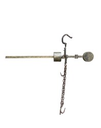 Eski Pirinç Antika Kantar AOB4134 (N) - 