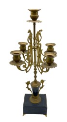 Eski Pirinç Şamdan AOB2937 - Gökçekoleksiyon