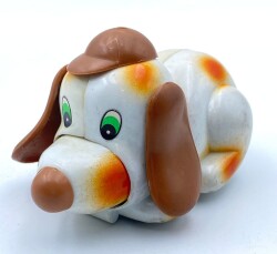 Eski Plastik Oyuncak Köpek 1970ler OYN12 (N) - Gökçekoleksiyon